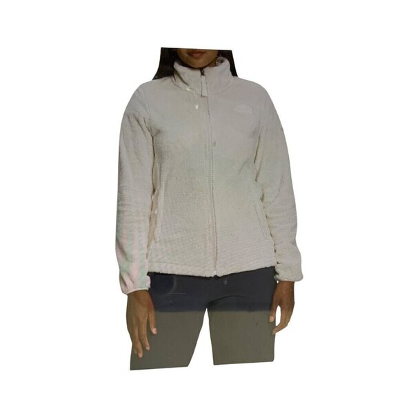 The North Face jacket full zip fuzzy and so soft beautiful condition - Picture 1 of 11